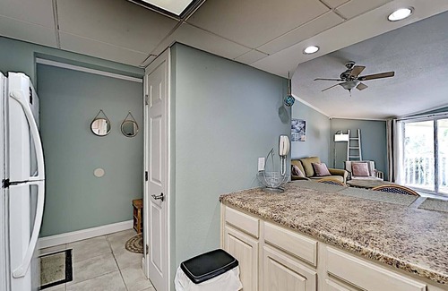 Villa Sabine Condo | Sand Dollar East #201 | Bay Views, Walk to Beach!
