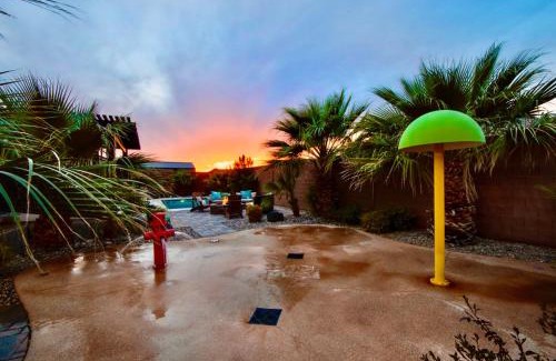 Hurricane House | Sand Hollow 3334 BBQ Grill, Private Splash Pad, Hot tub and Pool