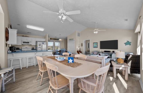 Surf City House | Sand Sational! Oceanfront 4-BR house in Surf City/Topsail Island, Pet Friendly