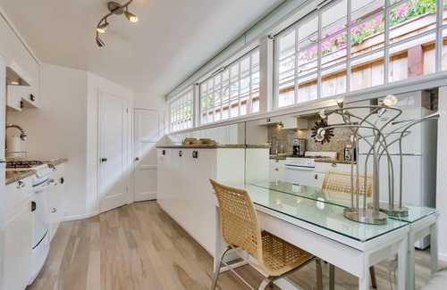 Beach Barber Tract Apartment | Sandcastle Hideaway, Dog Friendly, Designer Studio, Private Patio And Parking!