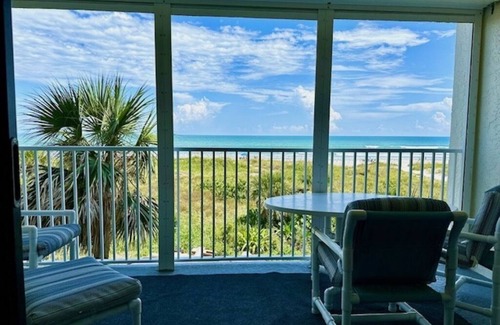 Cocoa Beach Condo | Sandcastles Direct Oceanfront Lovely-2 bedroom Condo-Perfect!