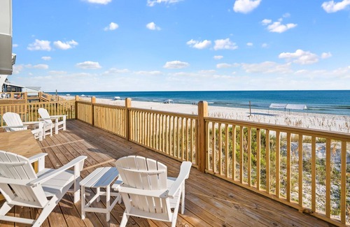 Surf Side Shores House | Sands of Time | Beachfront | Sweeping Gulf Views