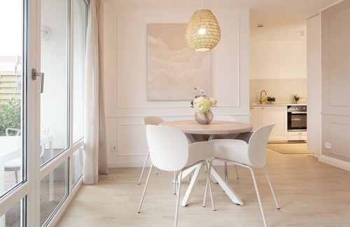 Priwall Apartment | Sandweiss vacation apartment with terrace on the Priwall