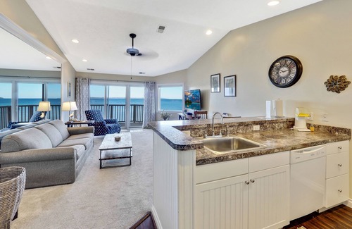 Traverse City Condo | Sandy Beachfront | Condo #328 | Pool | Hot Tub | Balcony Lake Views