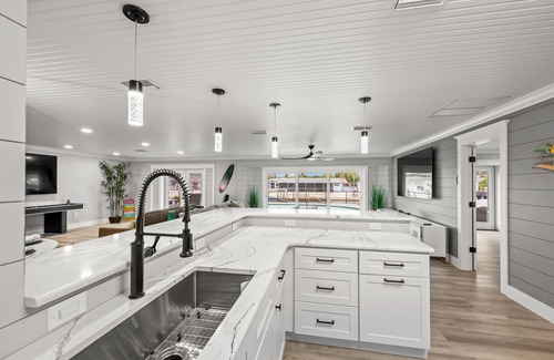 Whitney Beach House | Sandy Feet Retreat! Pool + Game Room!