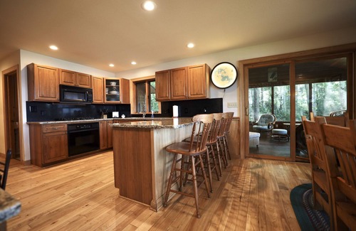 Lac du Flambeau Other | Sandy Frontage on Crawlingstone Lake! Screened in porch! Pet friendly!