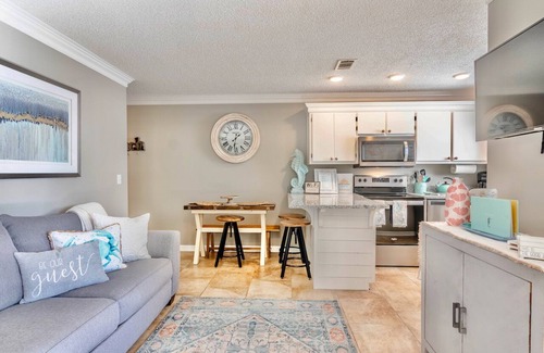 Seagrove Beach Condo | Sandy Seahorse ground floor condo, close to beach & pool, pet friendly, grill