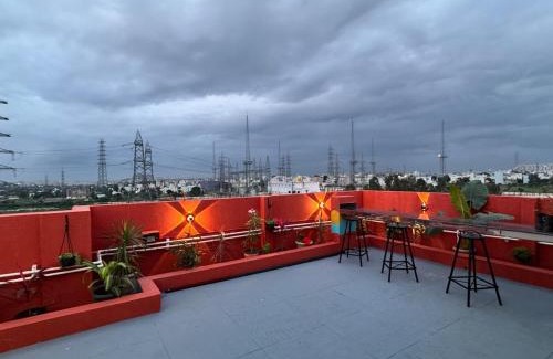 Agara Apartment | Sandy Skydeck a private terrace suite with AC and BBQ Grill