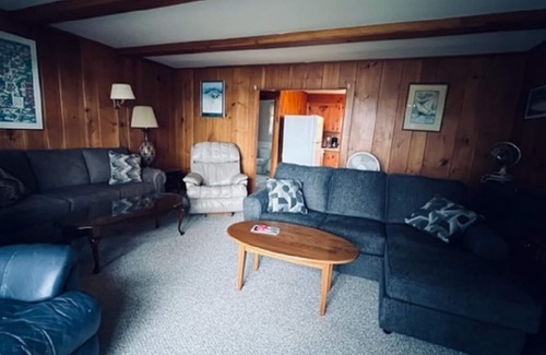 Moultonborough House | Sandy waterfront, grass yard, 40' private dock. Last prime foliage week remains!