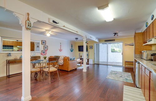 Santa Barbara Apartment | Santa Barbara Large Cozy Studio with Private Patio + AC + TESLA Charger