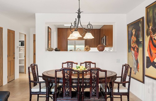 Quail Run Condo | Santa Fe Penthouse: Golf Course, Pool, Hot Tub and Mountain Views!