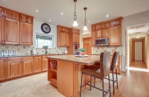 Santa Fe House | Santa Fe Sanctuary: Fireplace & Outdoor Kitchen!