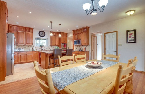 Santa Fe House | Santa Fe Sanctuary: Fireplace & Outdoor Kitchen!