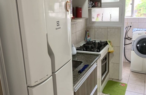 Itarare Apartment | São Vicente - Itararé beach (building with 4 apt per floor a ”in front of the beach)