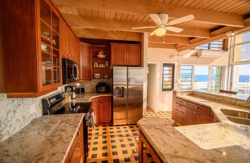 Grapetree Villa | Sapala All - Exclusive Oceanfront Rustic Villa with Private Pool