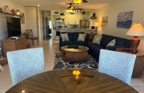 Cabes Point Condo | Sapphire Beach only steps away!