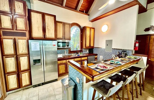 Estate Enighed House | Sapphire Breeze, Majestic Views & Island Vibes w/Infinity Pool, Waterfall & Covered Porches