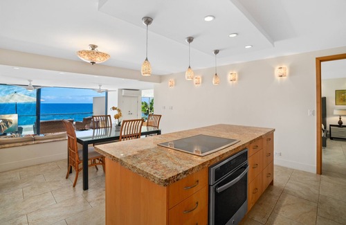 Princeville Condo | Sapphire Lotus~Ocean Front~A/C~Pool~BBQ