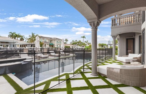 Aventura Villa | Sapphire Shores Villa, Exquisite Mediterranean style waterfront/ocean access