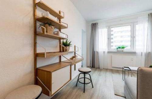 Nordost Apartment | Sauber und modern, Netflix, Wifi, Leipzig Flair, Küche