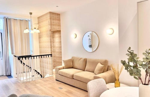 Epinettes Apartment | Sauna et bain remous dans un appartement luxe - 4P
