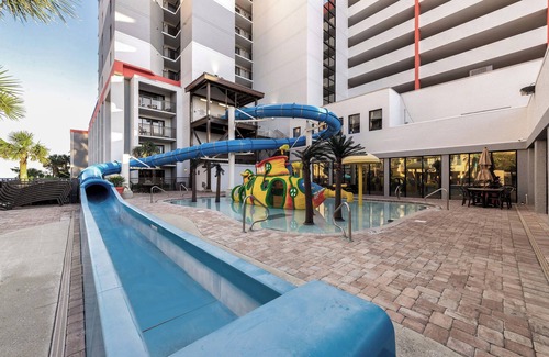 Myrtle Beach Condo | Savoy 303 @ Grand Cayman Resort - 1 Bedroom Ocean Front Condo: pools, hot tubs, lazy river
