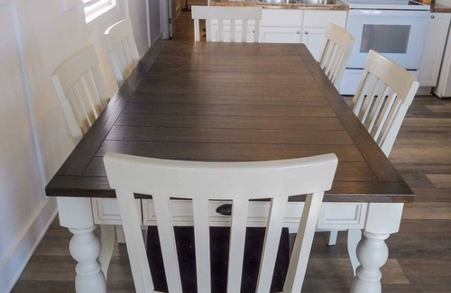 Cape San Blas Cottage | Scallop Cove #5 - The Blue Tortuga - Bayfront, 3 Min Walk to Gulf, Pet Friendly, No Min Nights.