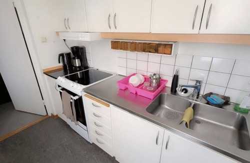Orebro Apartment | Scandi-Modern Getaway Near park