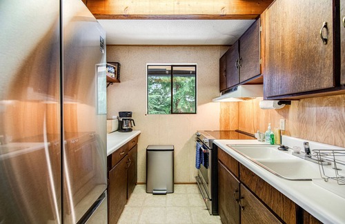 Hyak House | Scandinavian Lodge-Inspired Home w/High-Speed WiFi, Wood Stove, & Washer/Dryer