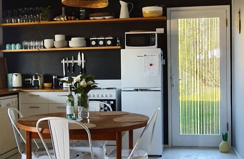 Cape Woolamai House | Scandinavian Summerhouse in lovely gardens stroll to the safe swimming beach