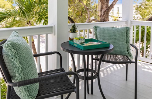 Key West Historic District Condo | SCARLET ~ Adult Only, 2nd Floor Suite, 1 Bedroom Unit w/Shared Pool!