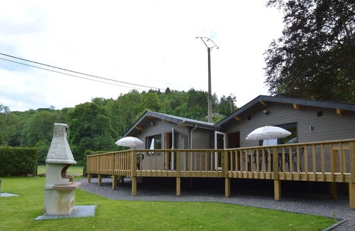 Vieuxville Ski Chalet | Scenic chalet in Vieuxville with private terrace