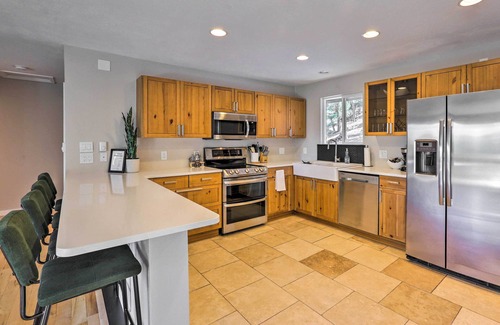 Evergreen Meadows House | Scenic Conifer Getaway w/Game Room & Hot Tub!