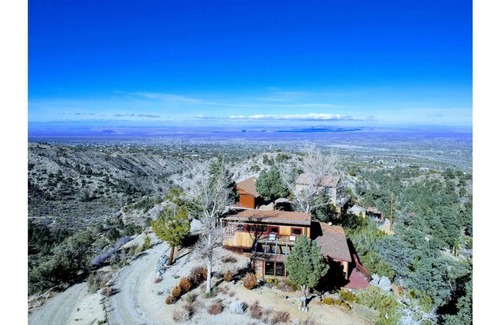 Pinon Hills Cabin | Scenic Getaway - Rustic Cabin - Mountain Ridge