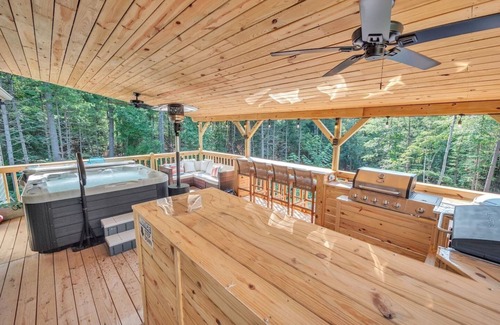 Wardensville House | Scenic Mountain Retreat with a Pool Hot Tub Game Room