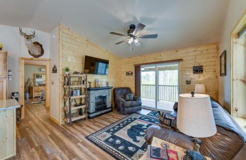 Murphy House | Scenic Murphy Cabin with Hot Tub, Fire Pit and Views