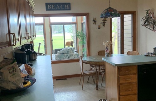Ocean Pines House | Scenic Water front secluded house with pier and view of the bay overlooking OC