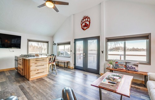 Big Lake House | Scenic Waterfront Big Lake Home: Fish, Boat, Sled!