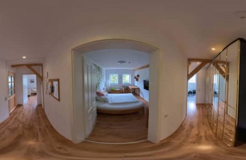 Gleichen Apartment | Schöne Ferienwohnung mit Pool, Kamin und Terrasse