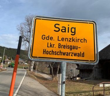 Saig Apartment | Schwarzwald-Blick Lenzkirch-Saig