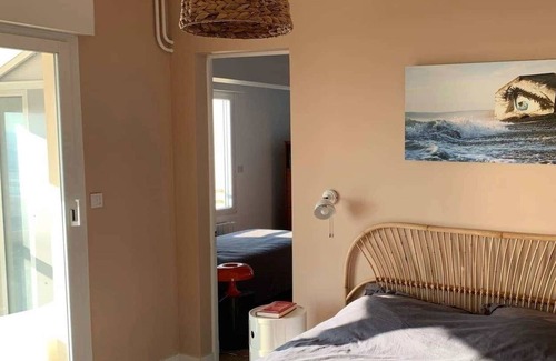 Les Pieux House | Sciotot bay home. 150m from beach - Stunning ocean view!