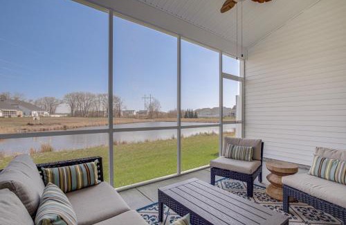 Frankford Villa | Screened Porch, Outdoor Shower Millville Villa