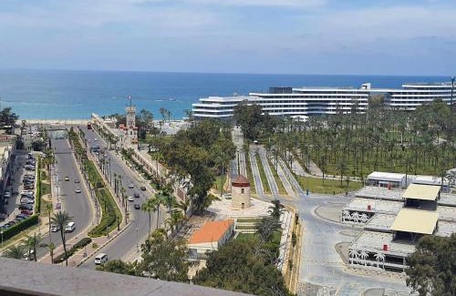 Al-Muntazah Apartment | Sea and Montaza Palace view 2 bedrooms apartment alexandria,2 full bathrooms, with 2 AC and 1 Stand Fan, free wifi , available all year days with 3 heavy blankets