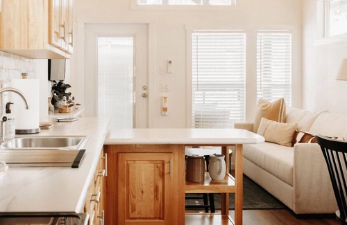 Wimberley Cabin | Sea Biscuit Cabin - Cabin sleeps up to 6 people. Pet friendly.