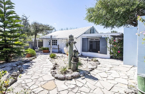 St. Augustine House | Sea Horse Haven . Matanzas Inlet Beach House. White sandy barrier island!