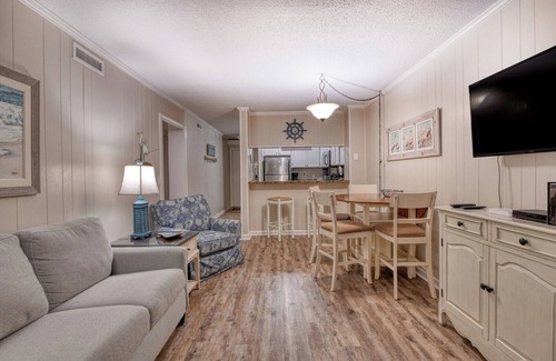 Garden City Condo | Sea Oaks 308 - Two Bedroom, Two Bath Corner Oceanfront Condo