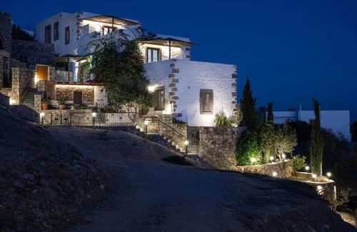 Chora House | Sea & Sunset View Villa Chora with private jacuzzi
