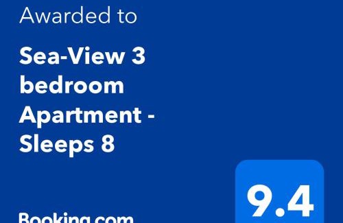San Tumas Apartment | Sea-View 3 bedroom Apartment - Sleeps 8