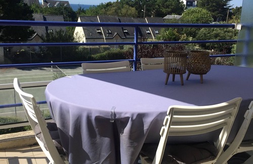 Pornichet Apartment | Sea view . 50 m from the beach
