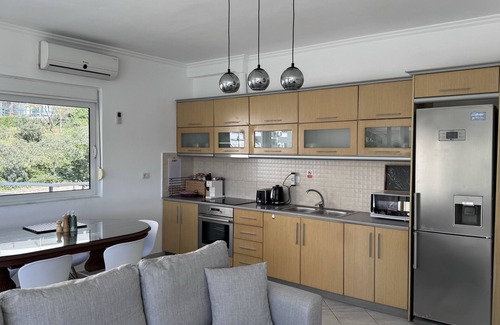 Albanian Riviera Apartment | Sea view apartment(above promenade)with beaches, restaurants within a 5 min walk